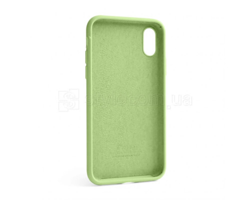 Чохол Full Silicone Case для Apple iPhone X, Xs mint (01)