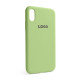 Чохол Full Silicone Case для Apple iPhone X, Xs mint (01)