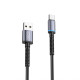 Кабель USB XO NB215 Intelligent Type-C 2.4A black