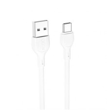 Кабель USB XO NB200 Type-C Quick Charge 2.1A 2м white TPS-2710000259794