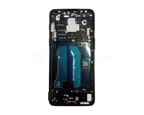 Дисплей (LCD) для OnePlus 6 A6003 з тачскріном та рамкою black (Oled) Original Quality TPS-2710000260134