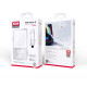 Мережевий зарядний пристрій (адаптер) 2в1 XO CE04 Super Si 2xPD_65W / QC_45W + Micro white