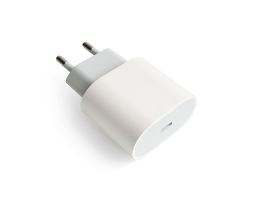 Мережевий зарядний пристрій (адаптер) для Apple iРhone A2347 PD / 25W white High Quality carton box