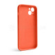 Чохол Full Silicone Case для Apple iPhone 14 Plus apricot (02) закрита камера TPS-2710000260646