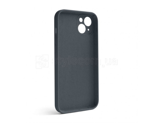 Чохол Full Silicone Case для Apple iPhone 14 Plus dark grey (15) закрита камера