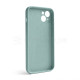 Чохол Full Silicone Case для Apple iPhone 14 Plus turqouise (17) закрита камера