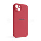 Чохол Full Silicone Case для Apple iPhone 14 Plus camellia (25) закрита камера