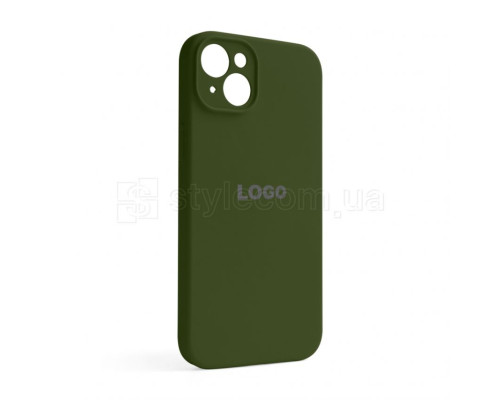 Чохол Full Silicone Case для Apple iPhone 14 Plus army green (45) закрита камера TPS-2710000260721 2710000260721