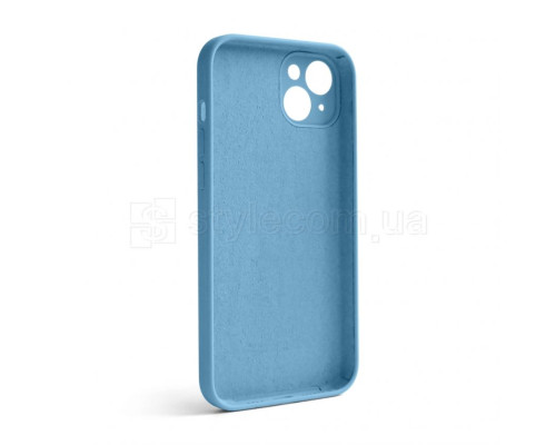 Чохол Full Silicone Case для Apple iPhone 14 Plus cornflower (53) закрита камера