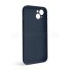 Чохол Full Silicone Case для Apple iPhone 14 Plus deep navy (68) закрита камера