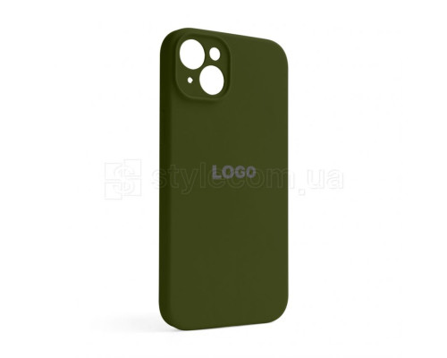 Чохол Full Silicone Case для Apple iPhone 14 Plus forest green (63) закрита камера