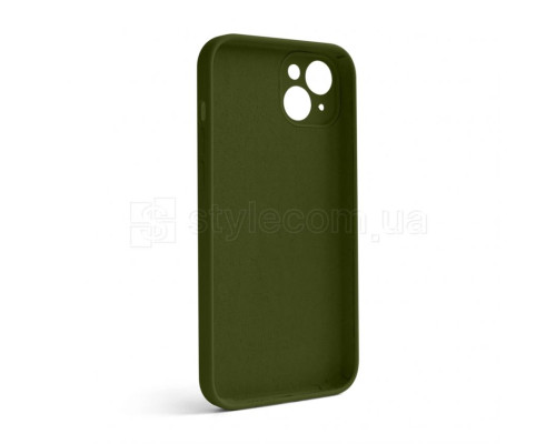 Чохол Full Silicone Case для Apple iPhone 14 Plus forest green (63) закрита камера