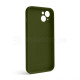 Чохол Full Silicone Case для Apple iPhone 14 Plus forest green (63) закрита камера