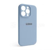 Чохол Full Silicone Case для Apple iPhone 14 Pro light blue (05) закрита камера