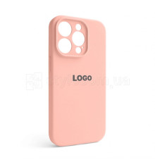 Чохол Full Silicone Case для Apple iPhone 14 Pro light pink (12) закрита камера