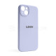 Чохол Full Silicone Case для Apple iPhone 14 Plus lilac (39) закрита камера