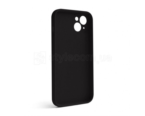 Чохол Full Silicone Case для Apple iPhone 14 Plus black (18) закрита камера