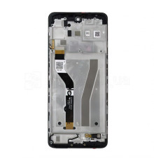 Дисплей (LCD) для Motorola G40 Fusion, G60 XT2135-2, XT2135 з тачскріном та рамкою (IPS) black Original Quality TPS-2710000260868