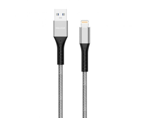 Кабель USB WALKER C780 Lightning grey TPS-2710000260974