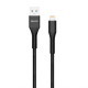 Кабель USB WALKER C780 Lightning black TPS-2710000260967