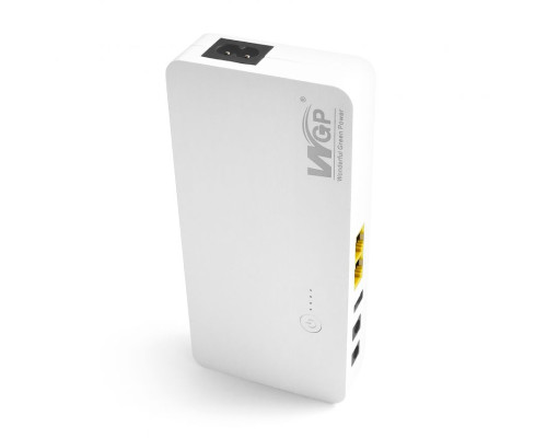 Mini DC POE UPS джерело безперебійного живлення для роутера 8000mAh white