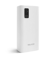 Power Bank WALKER WB-730 30000mAh вихід 3USB_2.1A / QC3.0_22.5W / PD_20W white