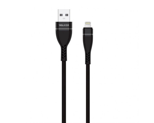 Кабель USB WALKER C580 Lightning black TPS-2710000261735