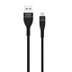 Кабель USB WALKER C580 Lightning black TPS-2710000261735