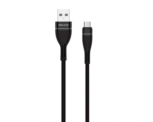 Кабель USB WALKER C580 Micro black TPS-2710000261759