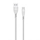 Кабель USB WALKER C580 Micro white TPS-2710000261766