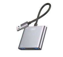 Перехідник USB-HUB XO HUB012A 4в1 з USB роз'ємом