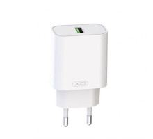 Мережевий зарядний пристрій (адаптер) XO L103 QC3.0 / 18W white TPS-2710000262077