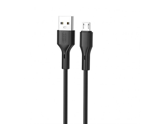 Кабель USB XO NB230 Micro Quick Charge 2.4A black TPS-2710000262183