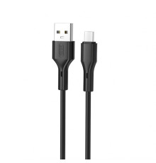 Кабель USB XO NB230 Type-C Quick Charge 2.4A black TPS-2710000262190