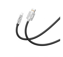 Кабель USB XO NB227 Lightning 6A 1.2м black