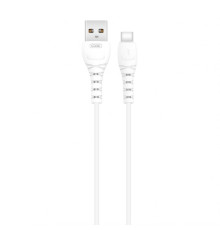 Кабель USB XO NB-Q165 Type-C Quick Charge 3A white TPS-2710000262336