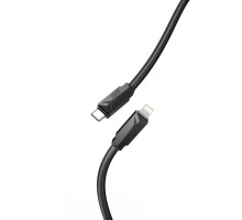 Кабель USB XO NB-Q233A Type-C to Lightning PD 27W black