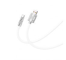 Кабель USB XO NB227 Type-C 6A 1.2м white