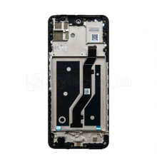 Дисплей (LCD) ZTE Blade V30 з тачскріном та рамкою black Original Quality TPS-2710000264453