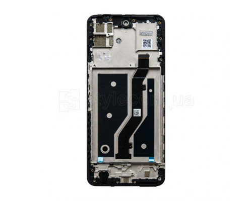 Дисплей (LCD) ZTE Blade V30 з тачскріном та рамкою black Original Quality TPS-2710000264453