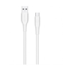 Кабель USB WALKER C595 Type-C white TPS-2710000264941