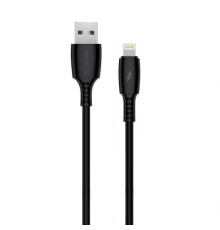 Кабель USB WALKER C308 Lightning black TPS-2710000264712