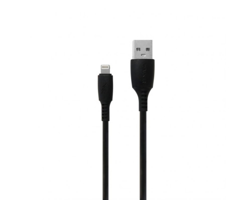 Кабель USB WALKER C308 Lightning black TPS-2710000264712