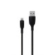 Кабель USB WALKER C308 Lightning black TPS-2710000264712