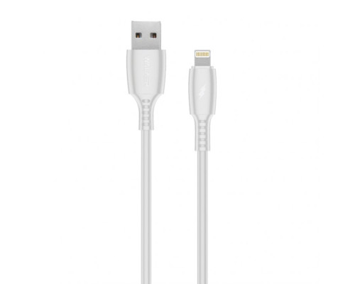 Кабель USB WALKER C308 Lightning white TPS-2710000264729