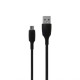 Кабель USB WALKER C308 Micro black TPS-2710000264736