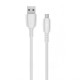 Кабель USB WALKER C308 Micro white TPS-2710000264743