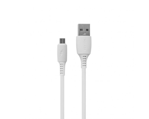 Кабель USB WALKER C308 Micro white TPS-2710000264743