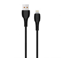 Кабель USB WALKER C325 Lightning black TPS-2710000264774