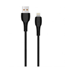 Кабель USB WALKER C325 Lightning black TPS-2710000264774